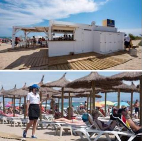 Adosado Tranquilo Con Piscina Y Vistas Al Mar Apartman Puerto Marino Kültér fotó